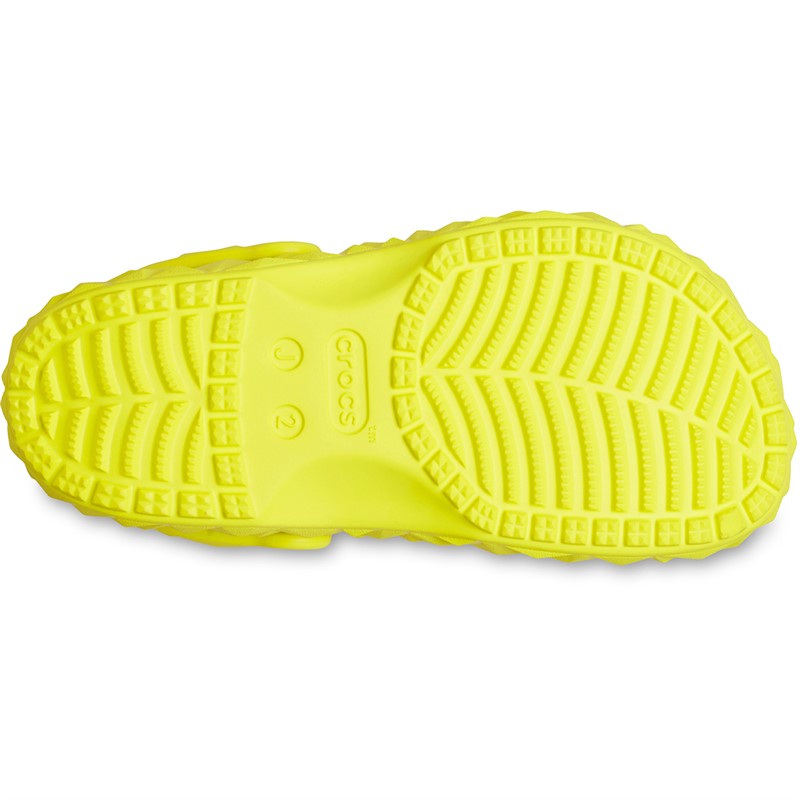 Crocs Junior Classic Geometric Clogs Acidity