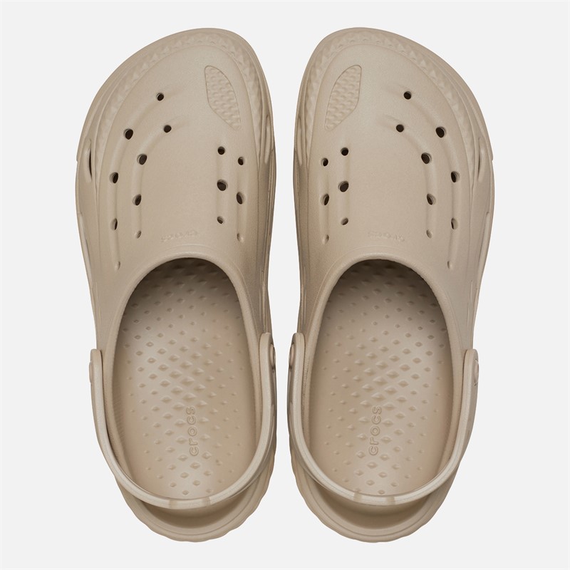 Crocs klapki dla niego kolor biało-szary