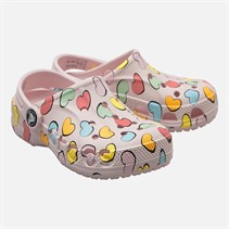 Crocs Mädchen Baya Saisonale Bedruckte Clogs Barely Pink