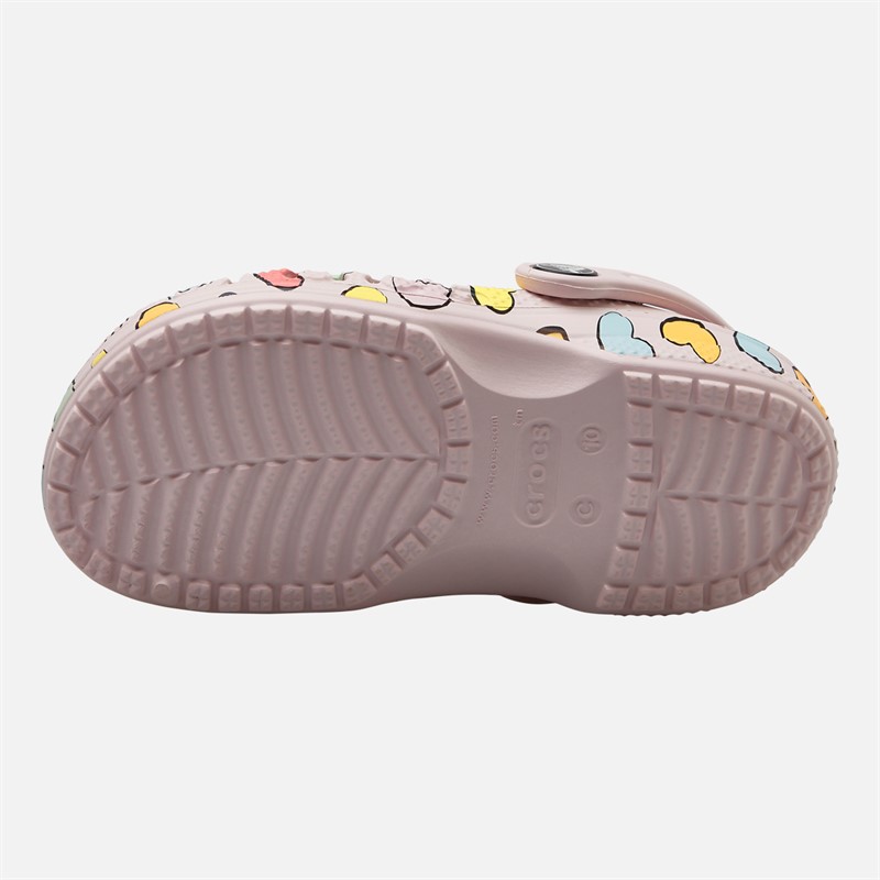 Crocs Mädchen Baya Saisonale Bedruckte Clogs Barely Pink