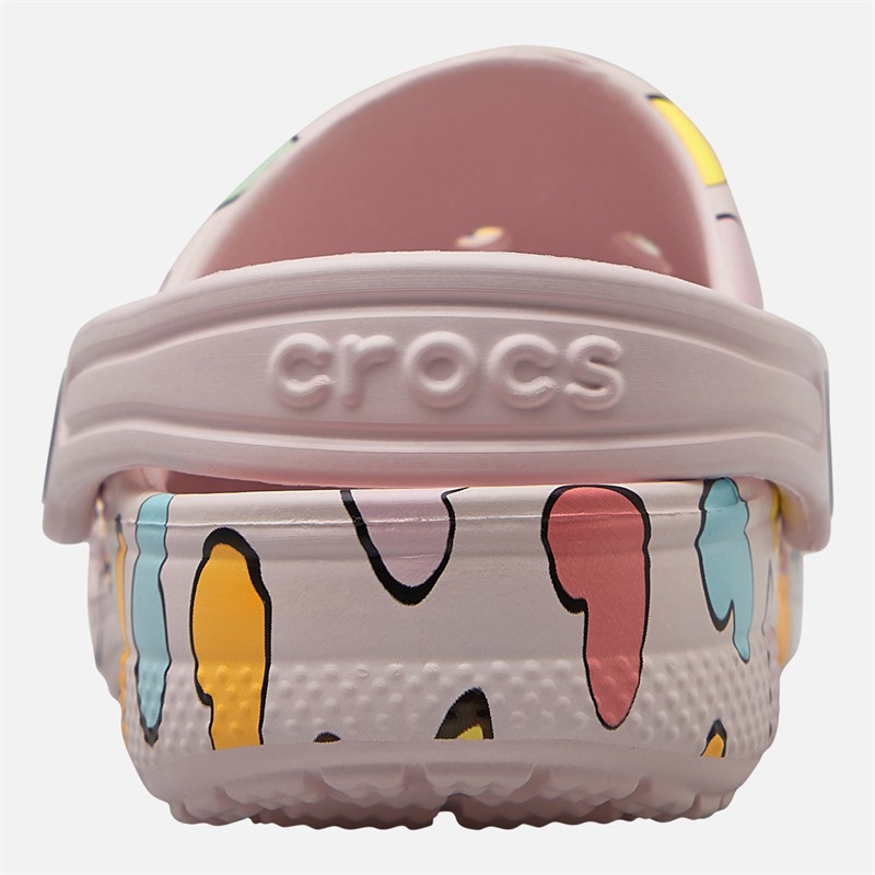 Crocs Mädchen Baya Saisonale Bedruckte Clogs Barely Pink