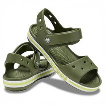 Crocs Kinder Bayaband K Sandale Army Green