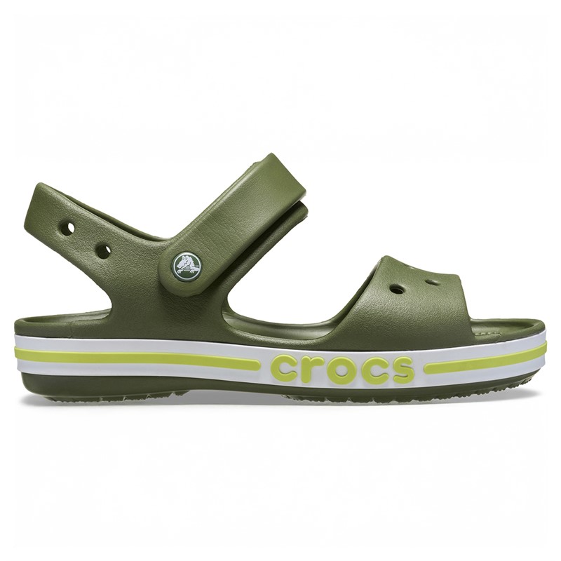Crocs Sandales Bayaband K Enfant Army Green