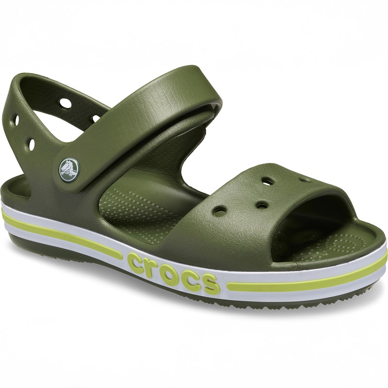 Crocs Sandales Bayaband T Enfant Army Green