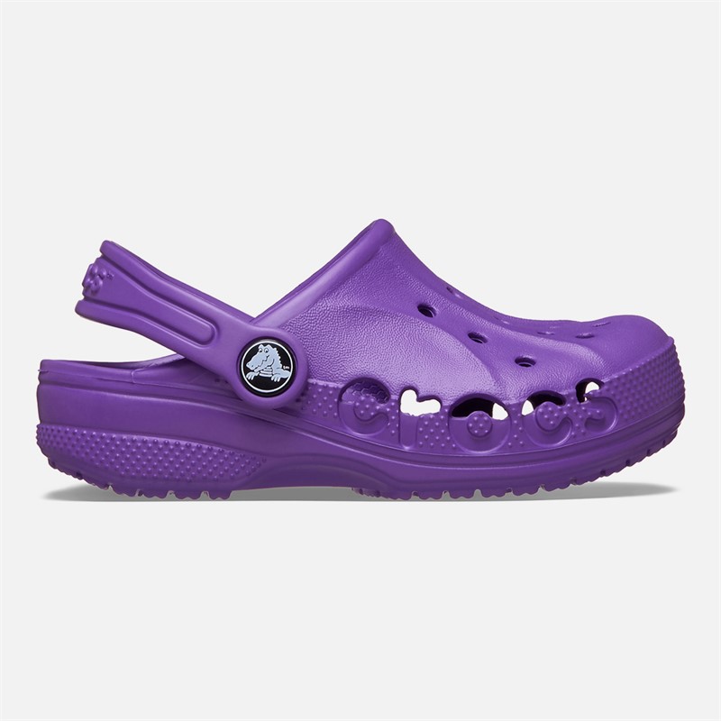 Crocs Børn Baya T Clog Neon Purple