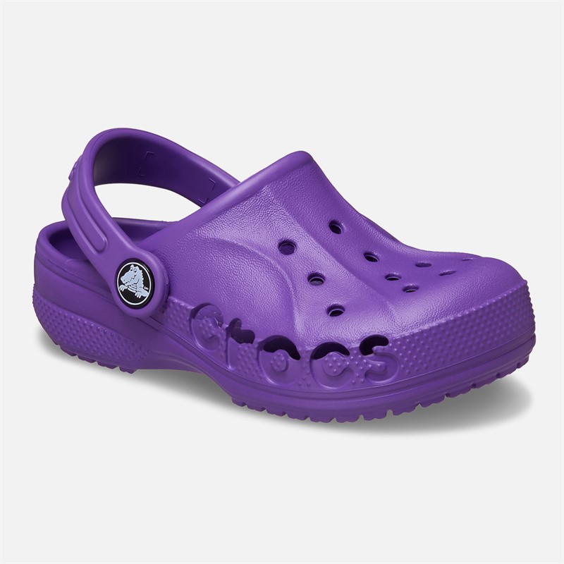 Crocs Børn Baya T Clog Neon Purple