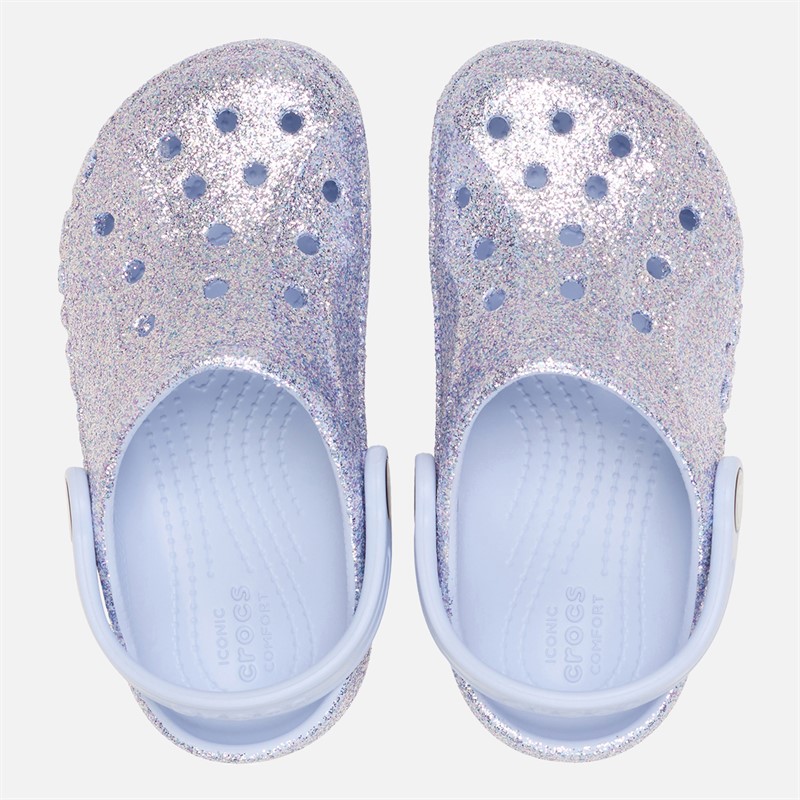 Crocs Piger Baya Glitter T Clogs Dreamscape