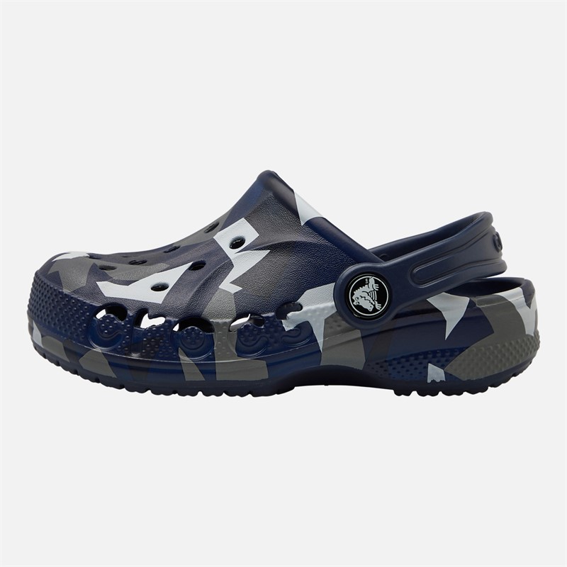Crocs Junge Baya Saisonale Druck Clogs Navy Multi