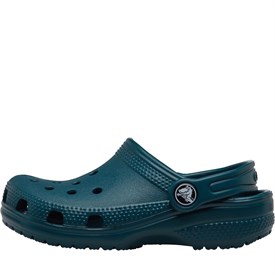 Crocs Kids Classic Clog Sandalen Donkergroen crocs kopen in de aanbieding