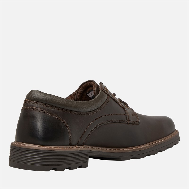 Rockport Mens Marshall Plain Toe Shoes Brown