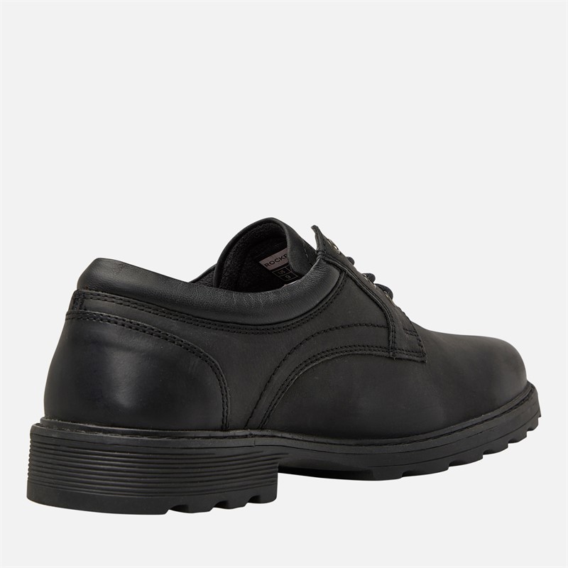 Rockport Mens Marshall Plain Toe Shoes Black