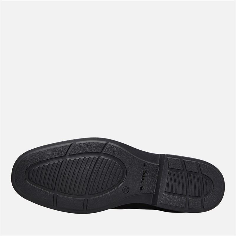 Rockport Mens Clifford Toe Cap Shoes Black