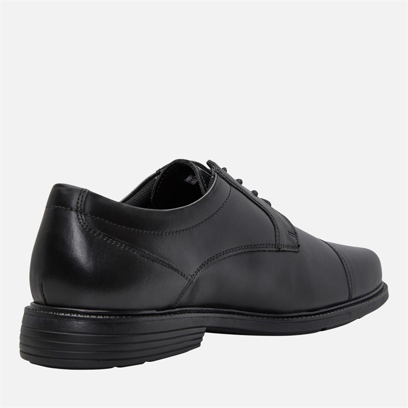 Rockport Mens Clifford Toe Cap Shoes Black