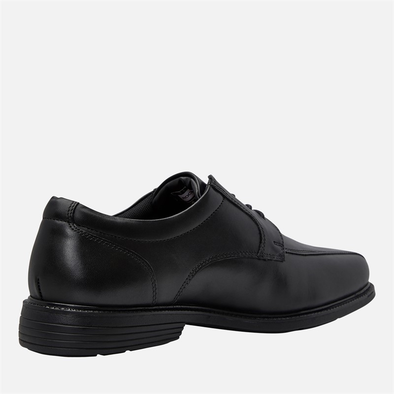 Rockport Mens Corbin Tram Line Shoes Black