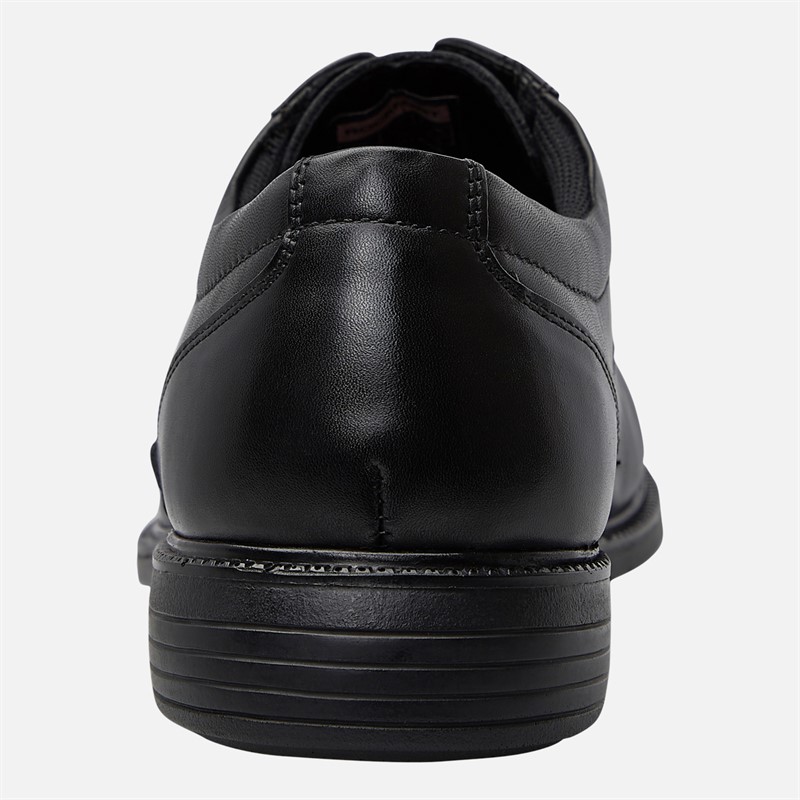 Rockport Mens Clinton Plain Toe Shoes Black