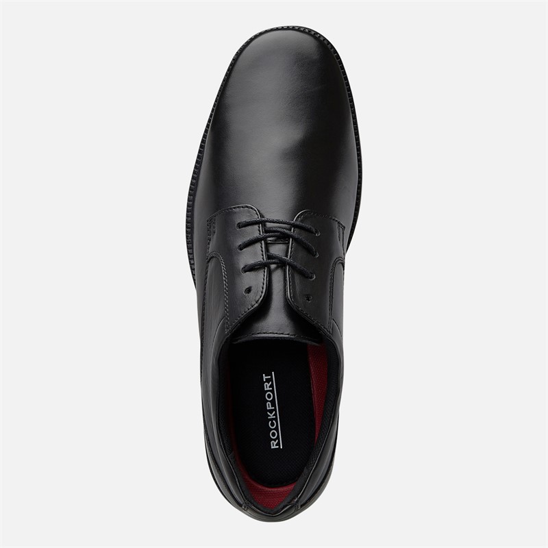 Rockport Mens Clinton Plain Toe Shoes Black