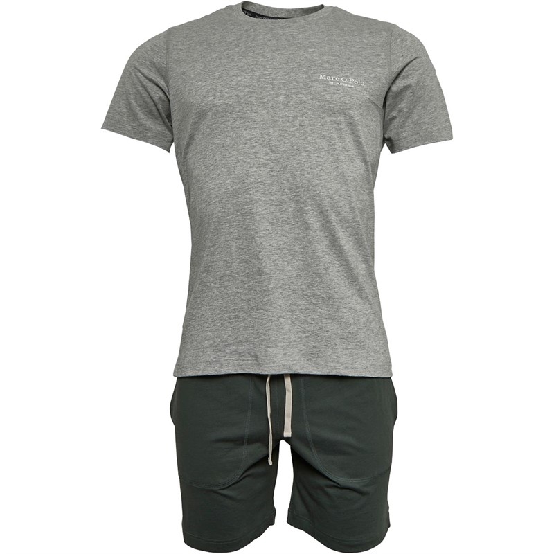 Marc O'Polo Herren Loungeset Pyjama Khaki