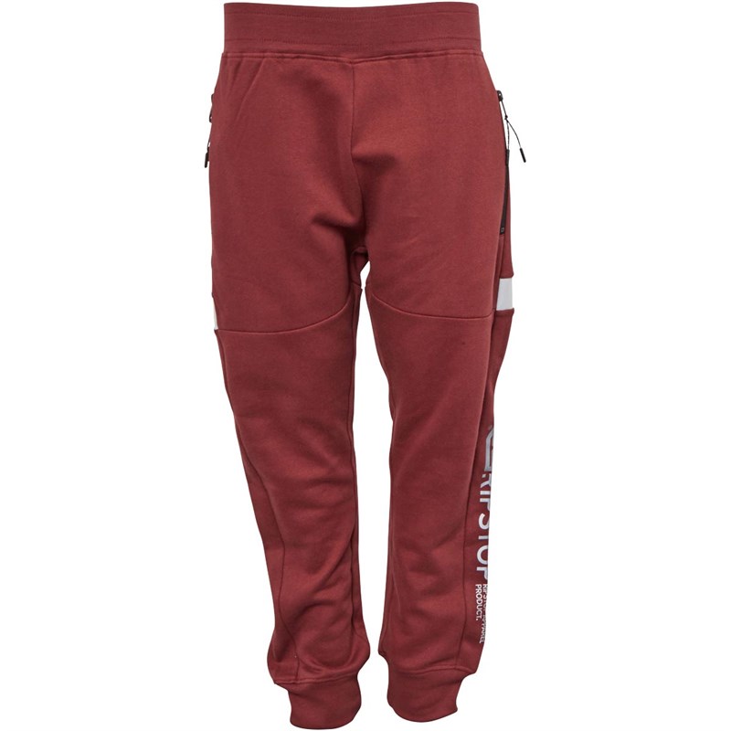 Ripstop Pantalons de Jogging Spencer Garçon Bordeaux