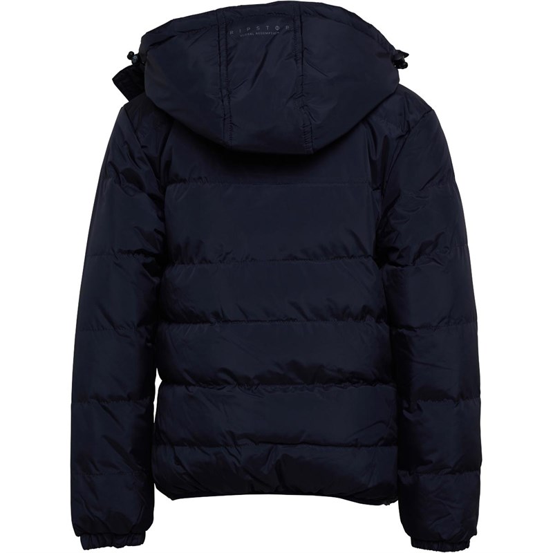 Ripstop Boys Crumpsall Jacket Navy