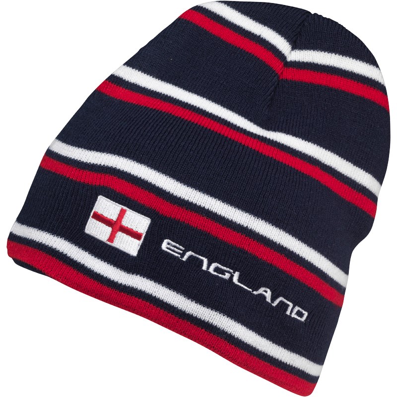 Buy Rugby World Cup England Beanie Navy