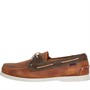 Sebago Chaussures Bateau Dockside Sailor Homme Brun Clair