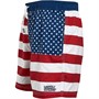 Sebago Shorts de Bain Docksides Flag Homme Rouge