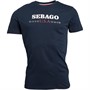 Sebago T-Shirts Authentic Logo Homme Bleu Marine
