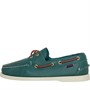 Sebago Chaussures Bateau Portland Tumbled Sailor Homme Vert