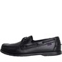 Sebago Mens Endeavor FGL Oiled Waxy Deck Shoes Total Black