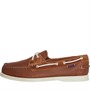 Sebago Mens Docksides Deck Shoes Dark Brown/Brown Tan