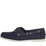 Sebago Womens Jaqueline Nubuck Deck Shoes Blue Navy