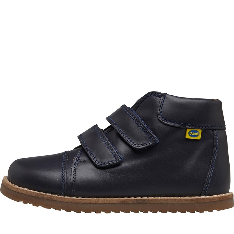 scholl leather boots