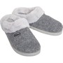 Scholl Dame Tiger Fur Mule Hjemmesko Grå