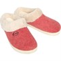 Scholl Pantoufles Tiger Fur Mule Femme Rose