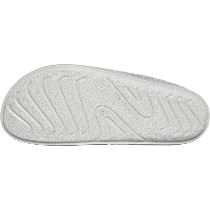 Scholl Chaussons Mule Lion Femme Gris