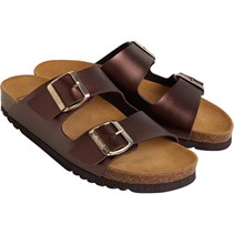 Scholl Womens Jospehine Sandals Chocolate