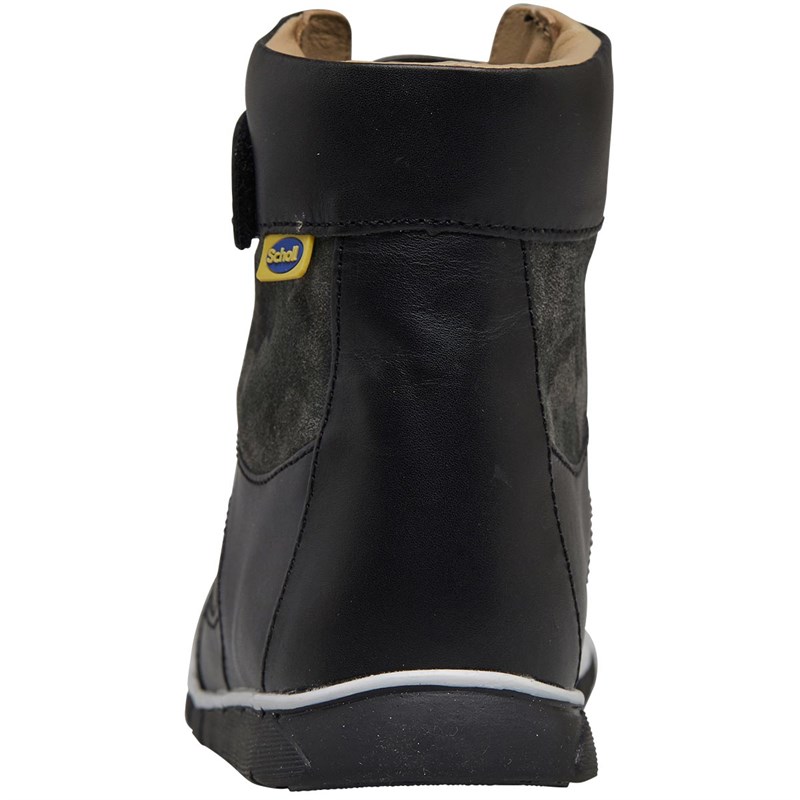 scholl leather boots