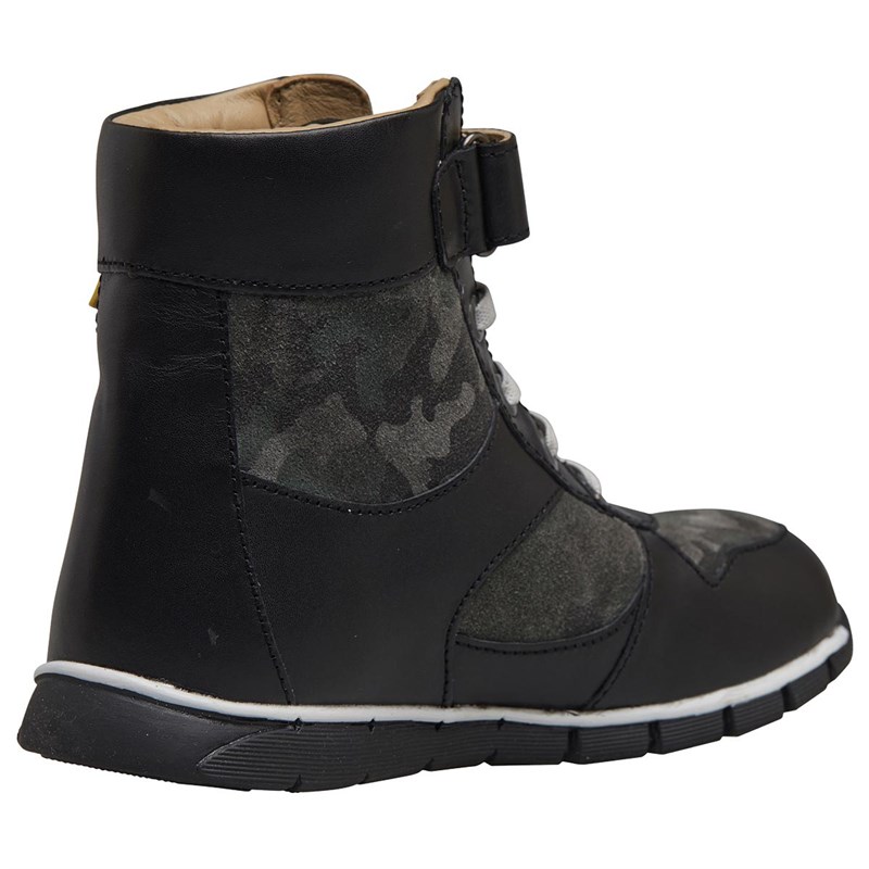 scholl leather boots
