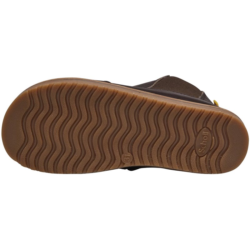scholl leather boots