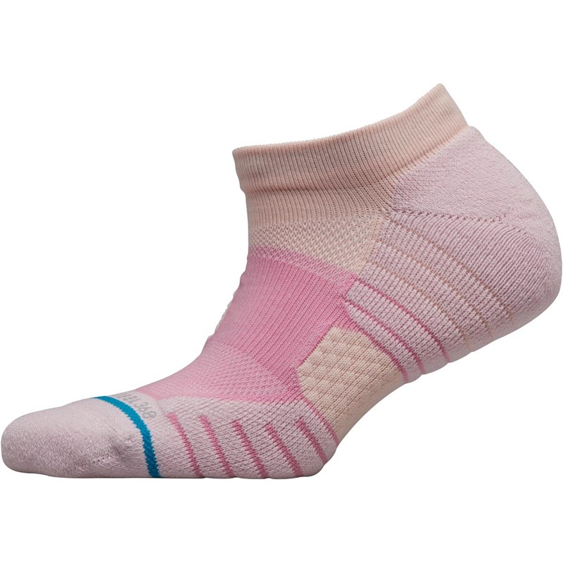 Buy STANCE Mens Northern Pines Cushioned Golf Low Socks Pink/Pink