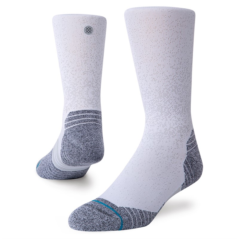 STANCE Running Crew Socks White