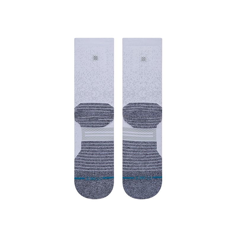 STANCE Running Crew Socks White