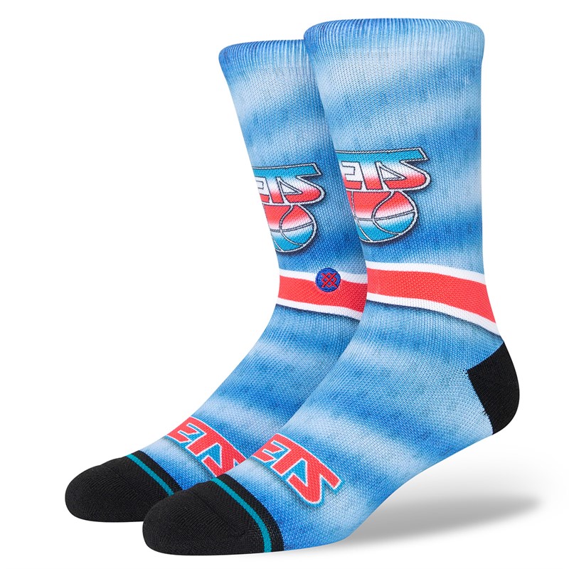 Buy STANCE NBA Brooklyn Nets Fader Crew Socks Blue