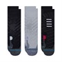 STANCE Cushioned Three Pack Running Crew Socks Multi