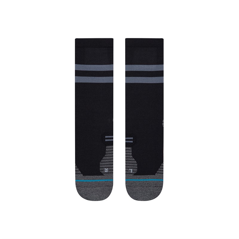 STANCE Lightweight Running Crew Socks Black