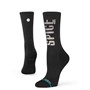 STANCE Womens Spice Force Five Running Crew Socks Black