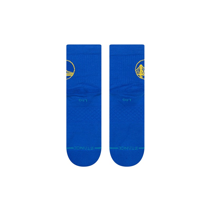 STANCE NBA Golden State Warriors Quarter Socks Royal