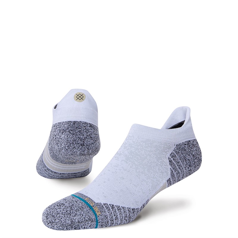 STANCE Cushioned Running Tab Socks White