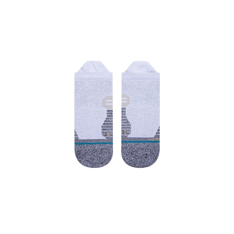 STANCE Cushioned Running Tab Socks White