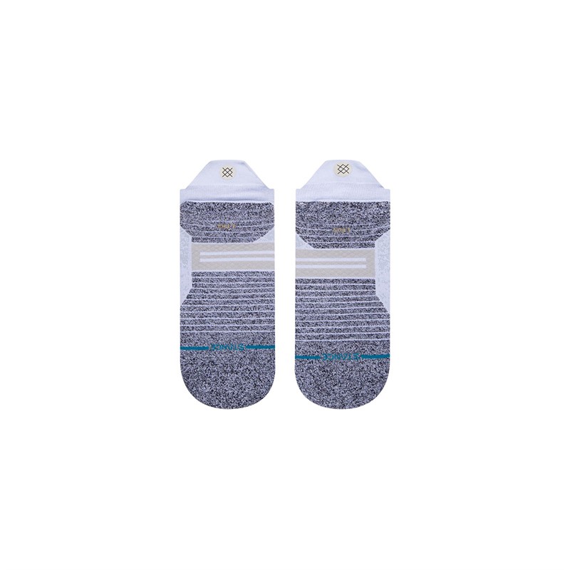 STANCE Cushioned Running Tab Socks White